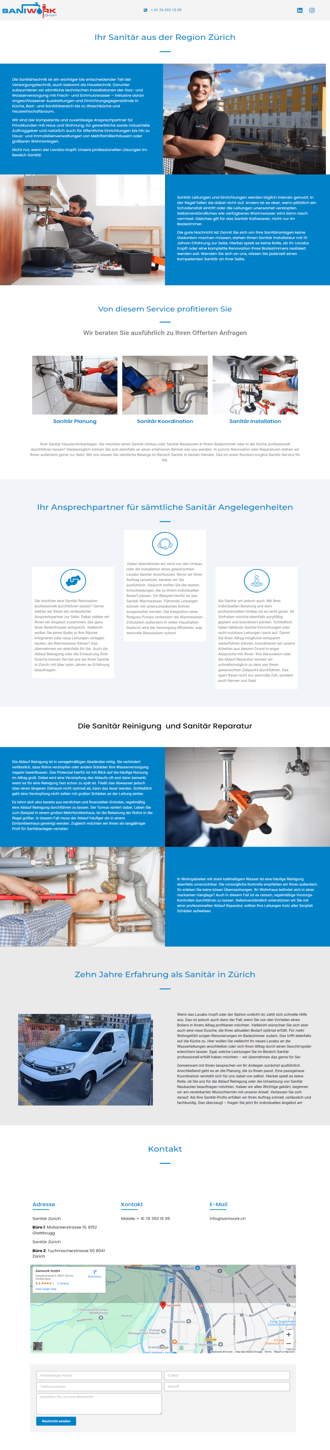SANIWORK Gmbh Ontor Web Portfolios